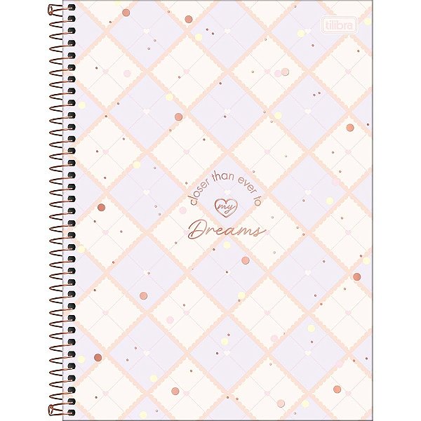 Caderno Colegial Soho - Dreams - 80 Folhas - Tilibra