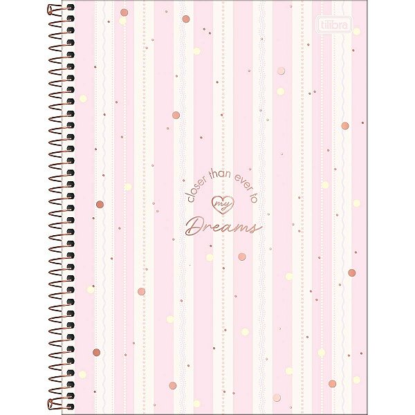 Caderno Colegial Soho - Closer Than Ever To - 80 Folhas - Tilibra