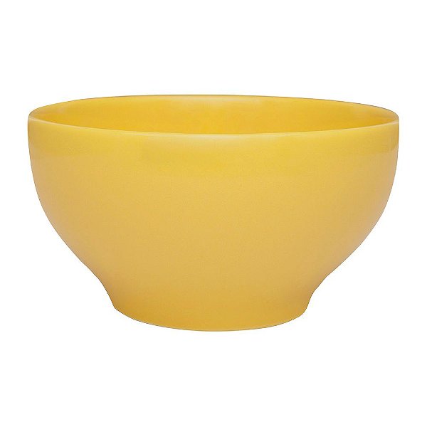 Tigela Bowl em Porcelana Amarela - 600 ml - Oxford