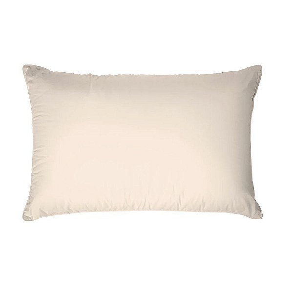 Fronha Avulsa Premium 200 Fios - Bege - Estamparia