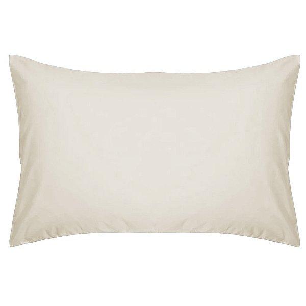 Fronha Avulsa Estampada Trésor 300 fios - Bege - Estamparia