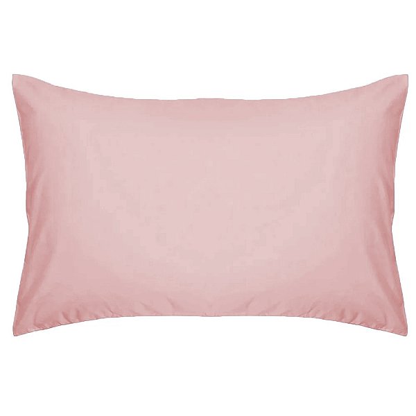 Fronha Avulsa Estampada Trésor 300 fios - Rosé - Estamparia