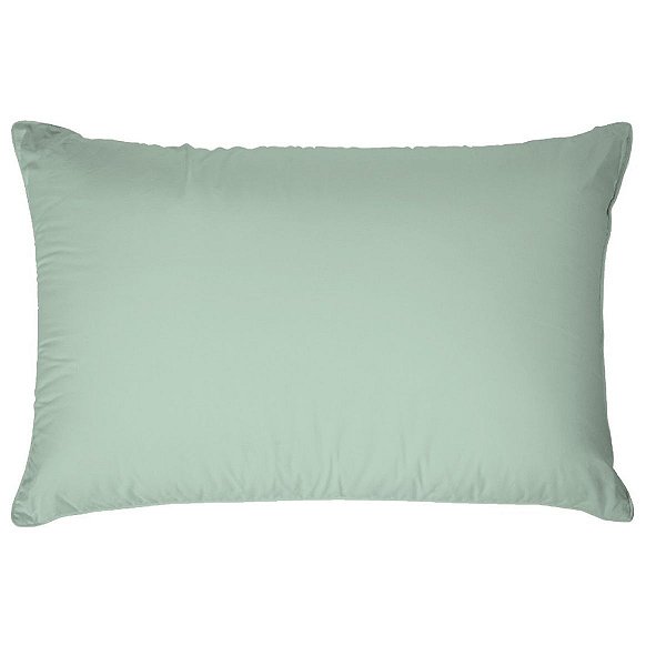 Fronha Lisa Premium Linea - 180 Fios - Verde - Estamparia