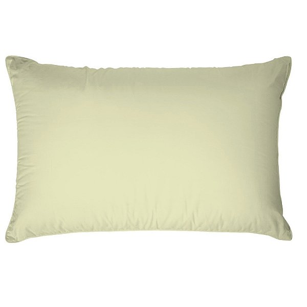 Fronha Avulsa Premium 200 Fios - Amarelo - Estamparia