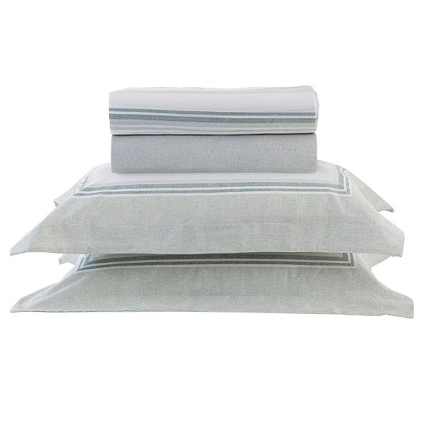 Jogo de Cama Vida Bela Queen 200 Fios - Modoc - Kacyumara