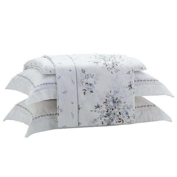 Jogo de Cama Satinee Acetinado Esperance King - 300 Fios - Kacyumara