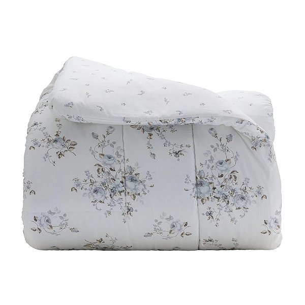 Edredom Satinee Solteiro 300 Fios - Esperance - Kacyumara