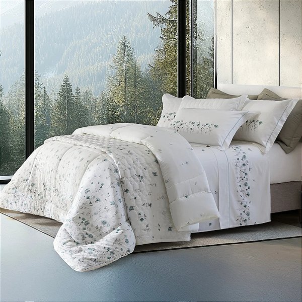 Edredom Lazio King - Niel - 300 Fios - Kacyumara