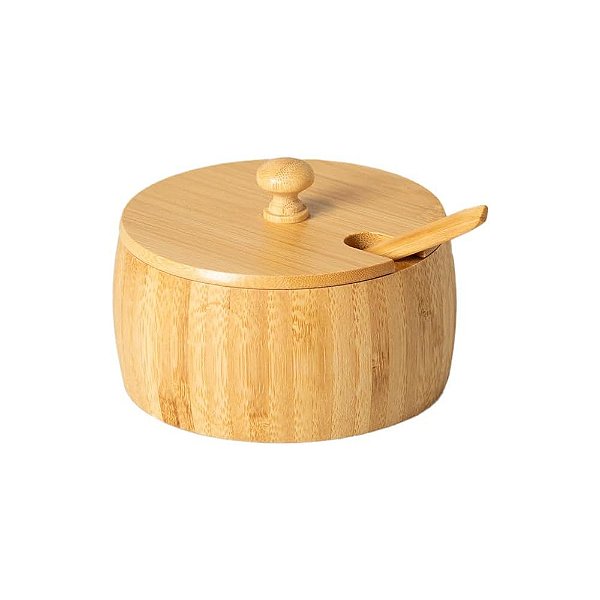 Farinheiro de Bambu com Colher - Paramount