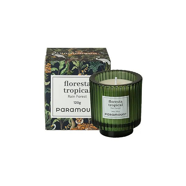 Vela Aromática Floresta Tropical - 120g - Paramount