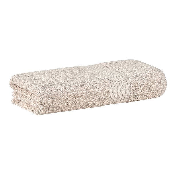 Toalha de Banho Gigante Canelada Fio Penteado - Bege 3032 - Buddemeyer