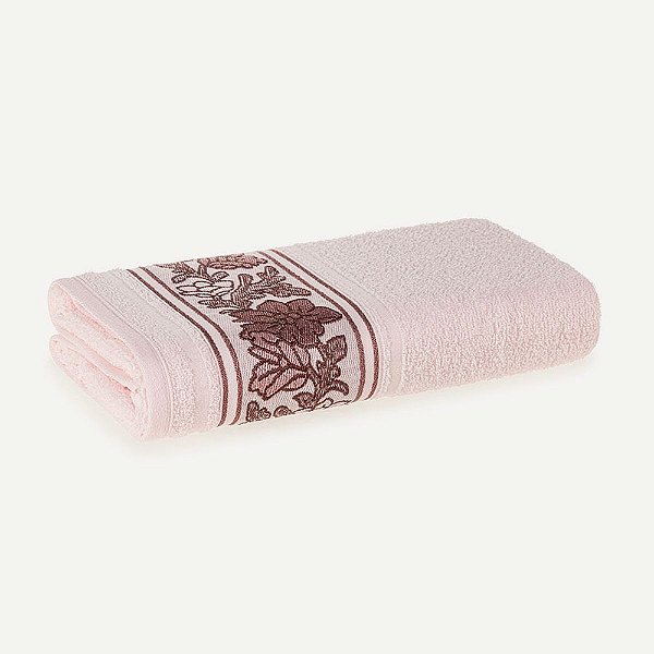 Toalha de Banho Fio Cardado Liana - Rosa Marshmallow 3845879 - Karsten