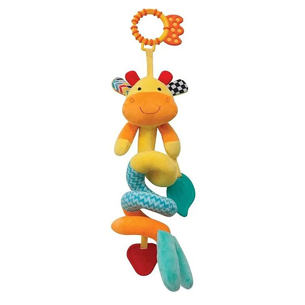 Pelúcia Mola Atividades Happy Zoo Girafinha - Buba