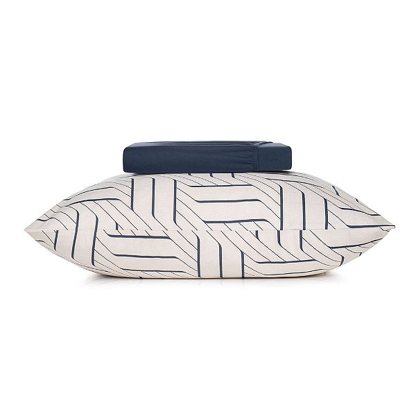Jogo de Cama In Cotton Solteiro - Zigue - 2 Peças - Altenburg