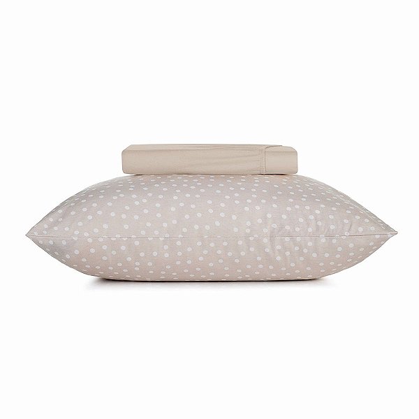 Jogo de Cama In Cotton Solteiro - Bits Mocha - 2 peças - Altenburg