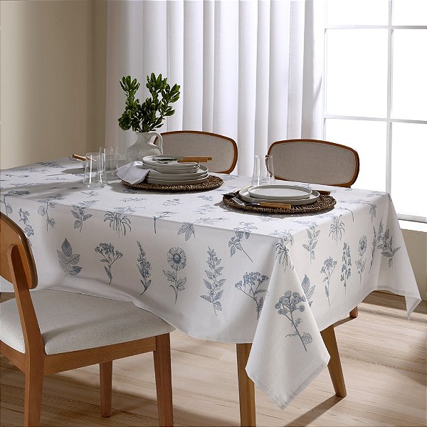 Toalha de Mesa Renova Retangular 6 Lugares - Ciana D - Döhler Clean