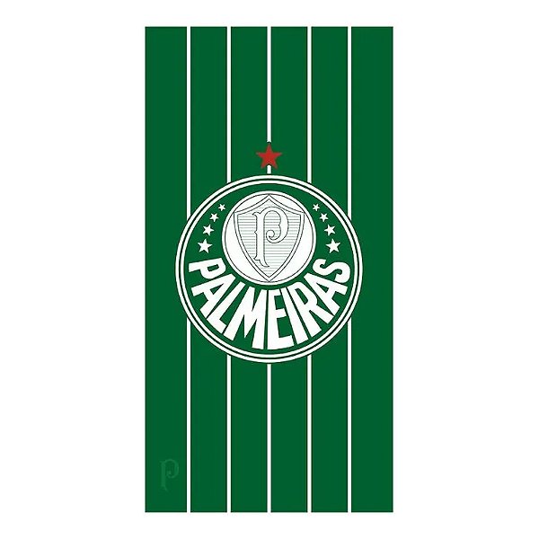 Toalha de Banho Velour Times - Palmeiras -  Döhler