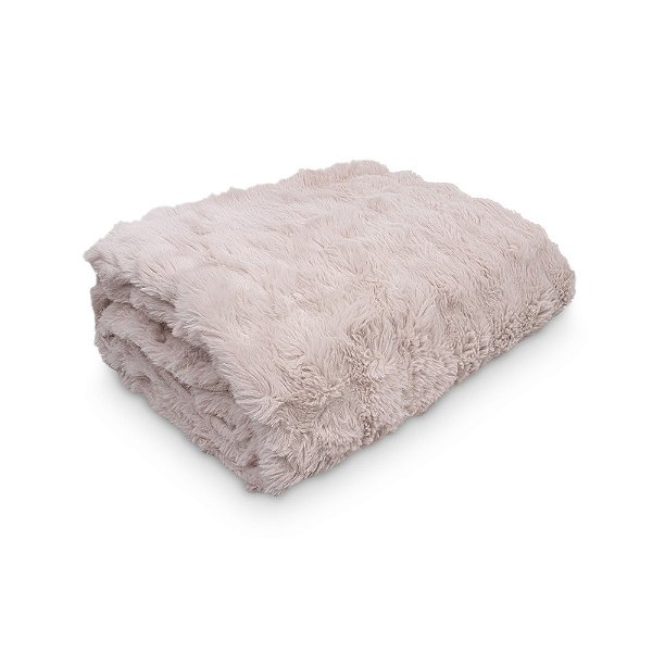 Manta Blanket Fluffy Toque de Coelho - Rosa Secrets - Queen - Appel Home