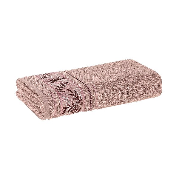Toalha de Banho Fio Cardado Anis - Rosa Hortênsia 3846319 - Karsten