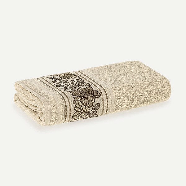 Toalha de Banho Fio Cardado Liana - Bege Grão 3845853 - Karsten