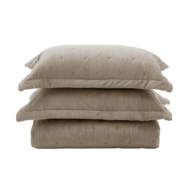 Jogo de Colcha Savelli 400 Fios Queen - Taupe - Corttex