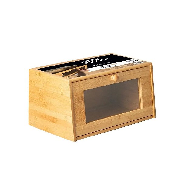 Porta-Pão de Bambu - 38,5 cm - Paramount