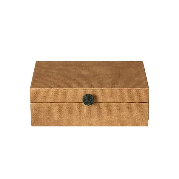 Caixa Decorativa em MDF Caramelo - 31cm - Paramount