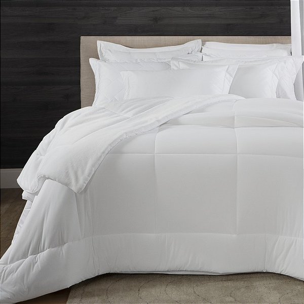 Edredom Dual Sense Casal - Branco - Kacyumara