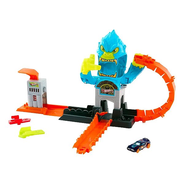 Pista Hot Wheels City Ataque do Gorila - Mattel