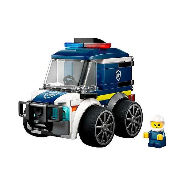 Lego City Caminhão de Polícia 71 Peças - Lego