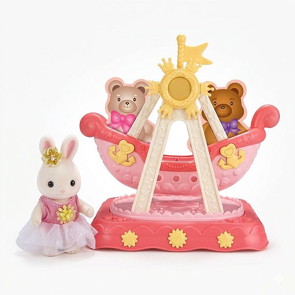 Playset Casinha Feliz Barca Parque de Diversões - Zoop Toys