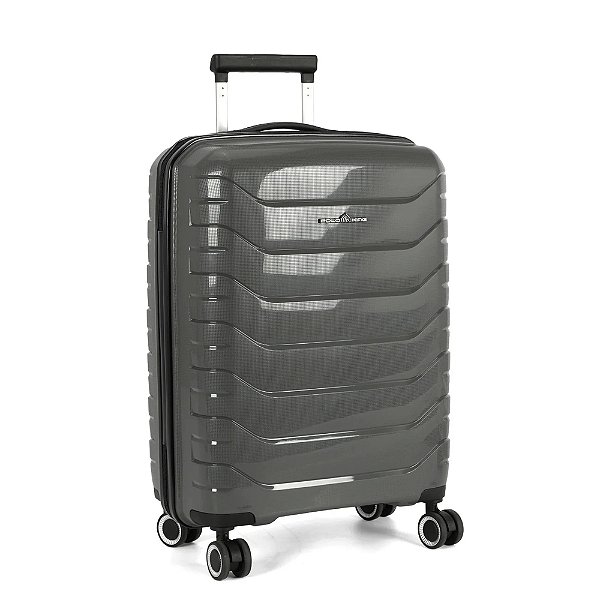 Mala de Viagem Bordo Munique - Chumbo - 20'' - Polo King
