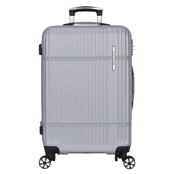 Mala de Viagem Grande Shenzhen - Prata - 28'' - Polo King