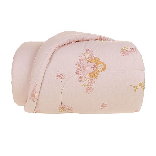 Edredom Infantil Solteiro Amora - 200 Fios - Karsten