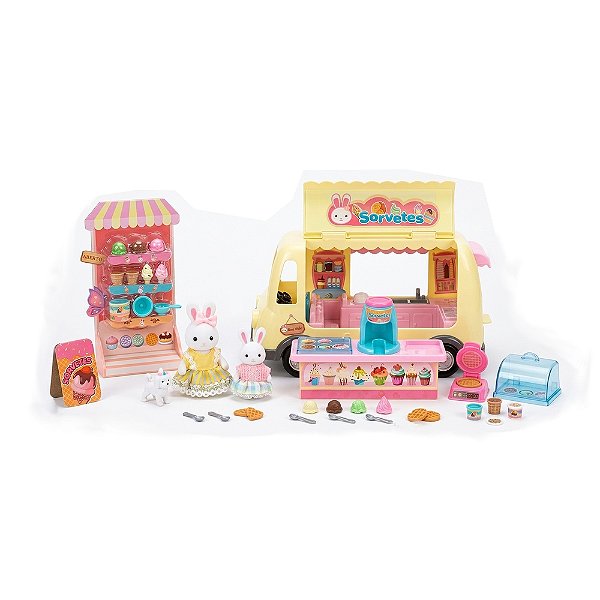 Playset Casinha Feliz Carrinho de Sorvete - Zoop Toys