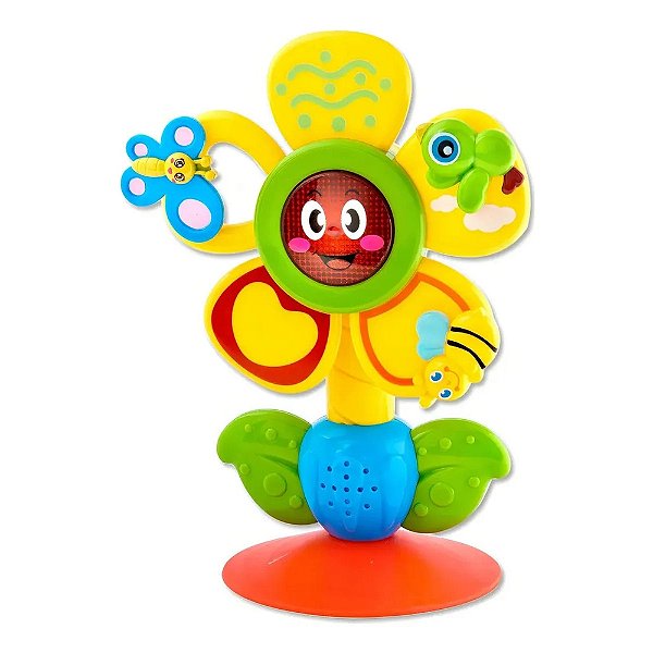 Flor do Bebê com Luz e Som - Zoop Toys