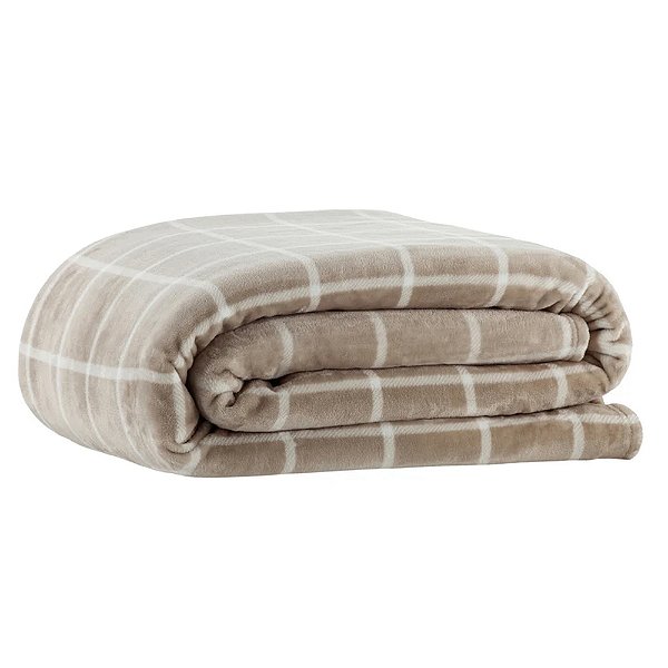 Cobertor Blanket Vintage Casal - Tartani - Kacyumara