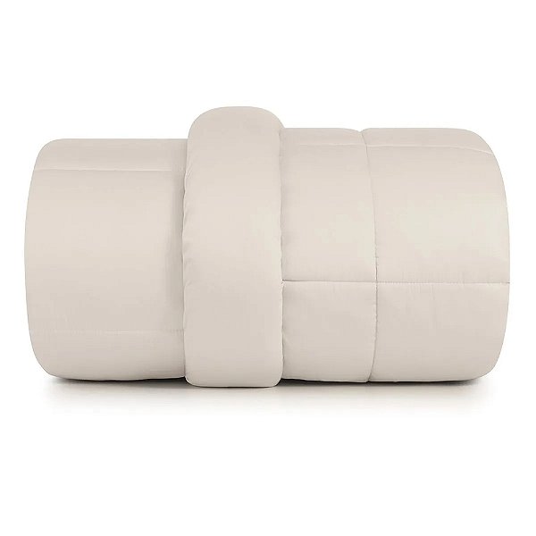 Edredom Plumi Gold Lux Casal 200 Fios - Bege Delavé - Altenburg