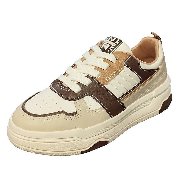 Tênis Feminino Casual Sneaker Caramelo/Marrom - Ramarim
