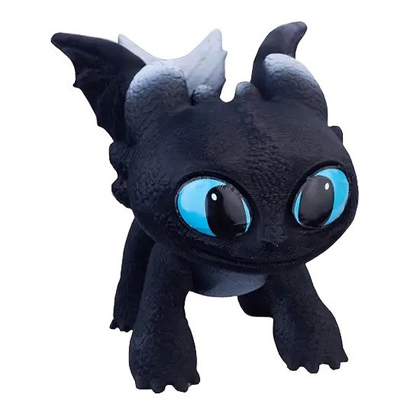 Boneco Vinil Como Treinar seu Dragão 13cm Baby Dusk - Pupee