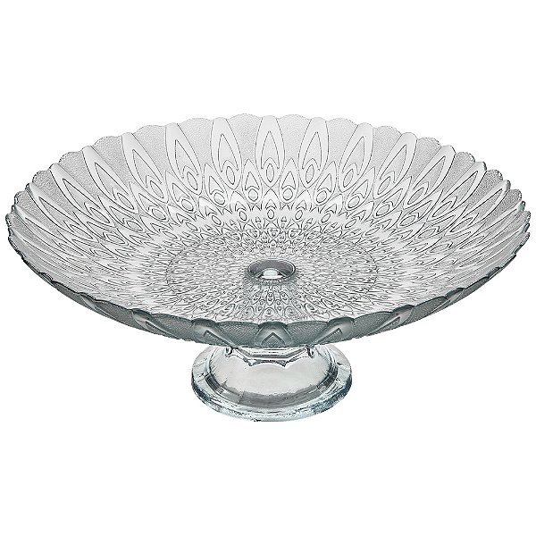 Centro de Mesa com Pé Pluma 39 cm Natural - Vitazza