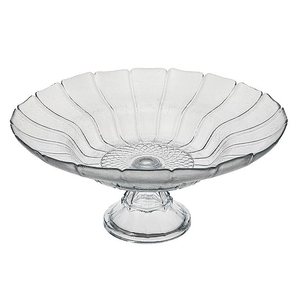 Centro de Mesa com Pé Florida 39 cm Natural - Vitazza