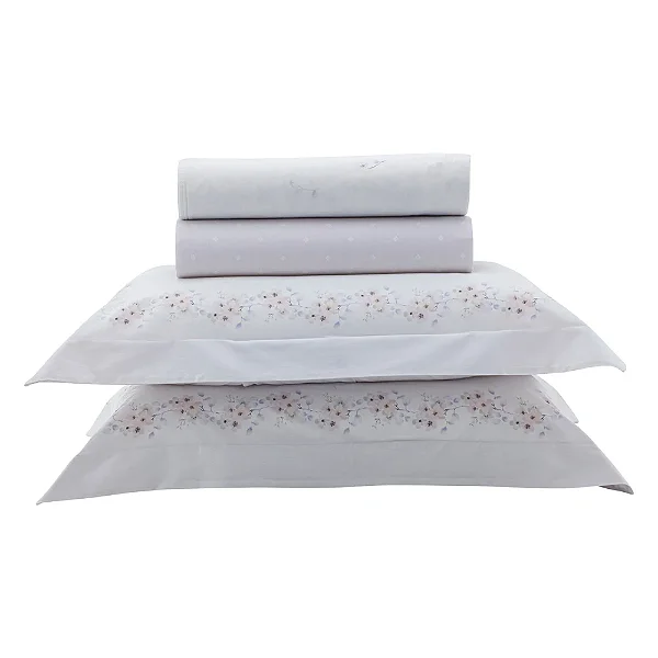 Jogo de Cama Vida Bela Queen 200 Fios - Bizeli - Kacyumara