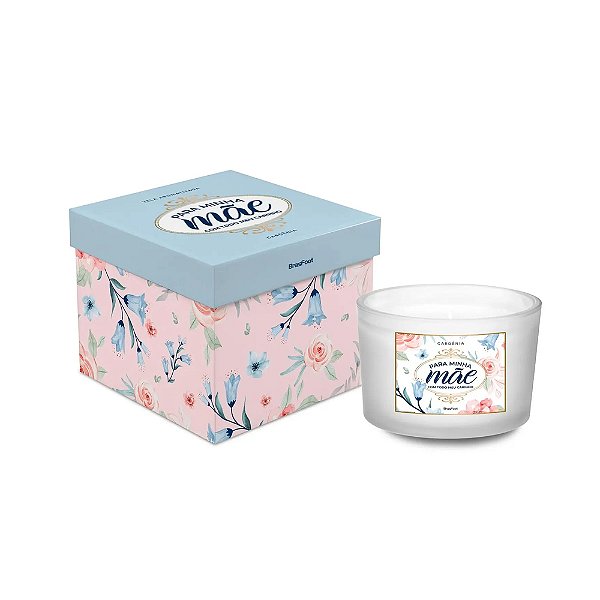 Vela Aromática Essence Gardênia - Para Minha Mãe - Brasfoot