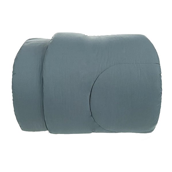 Edredom Tom 200 Fios - Queen - Anoit Azul - Karsten