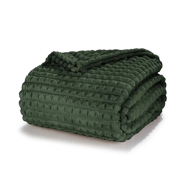 Cobertor Eva Microfibra - Solteiro - Verde - Döhler