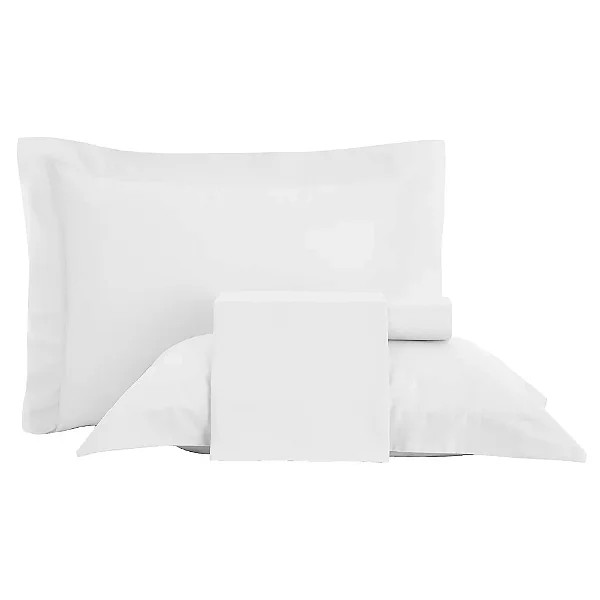Jogo de Cama Cetim Sublime 300 Fios - Queen - Branco - Altenburg