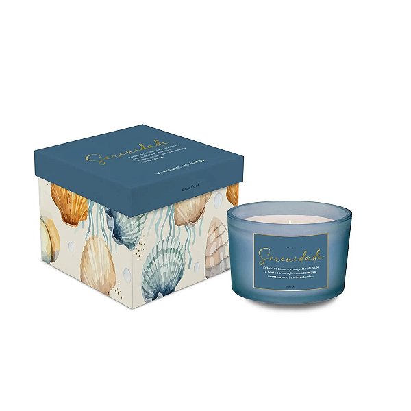 Vela Aromática Essence Lotus - Serenidade - Brasfoot