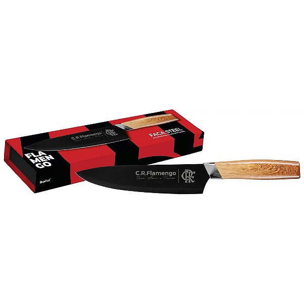Faca Steel Premium - Flamengo - Brasfoot