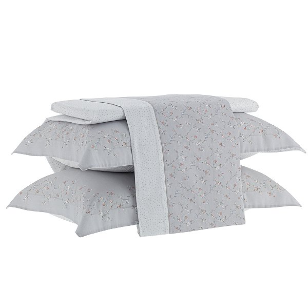 Jogo de Cama Satinée Acetinado 300 Fios Queen - Libert - Kacyumara